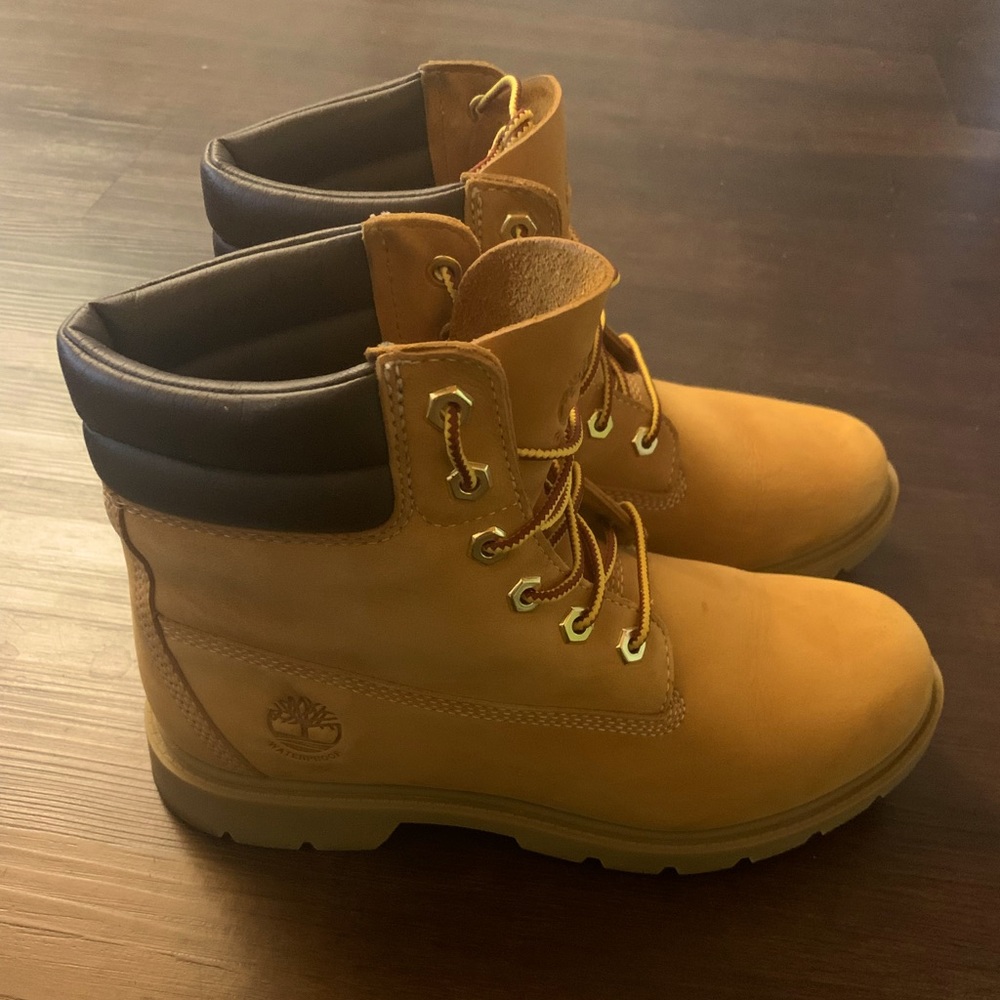 Timberland Linden Woods Waterproof Boot - Women’s Size 8 - Wheat